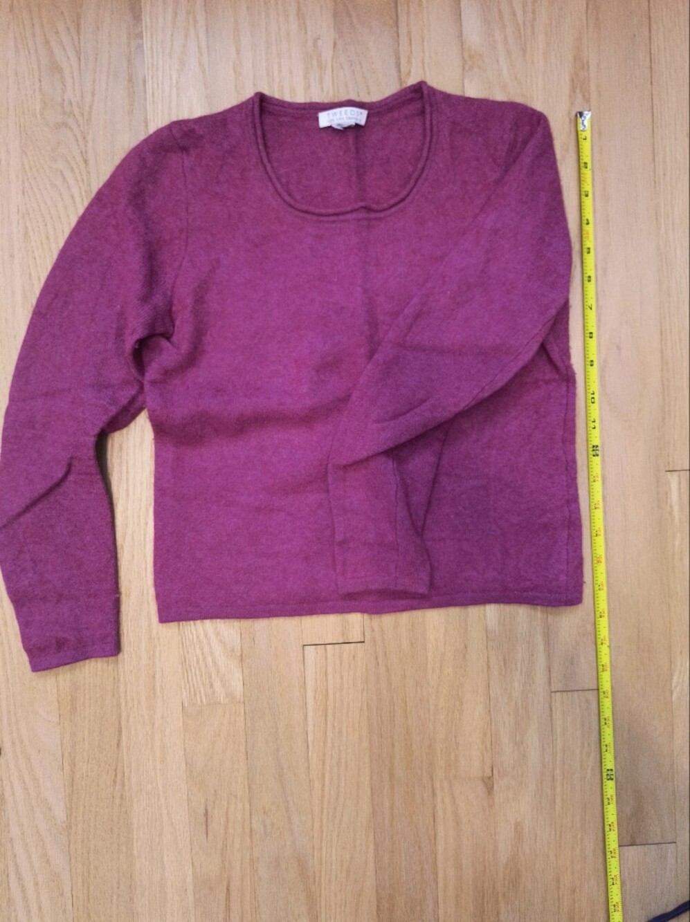Tweeds Cashmere Scoop Neck Sweater
